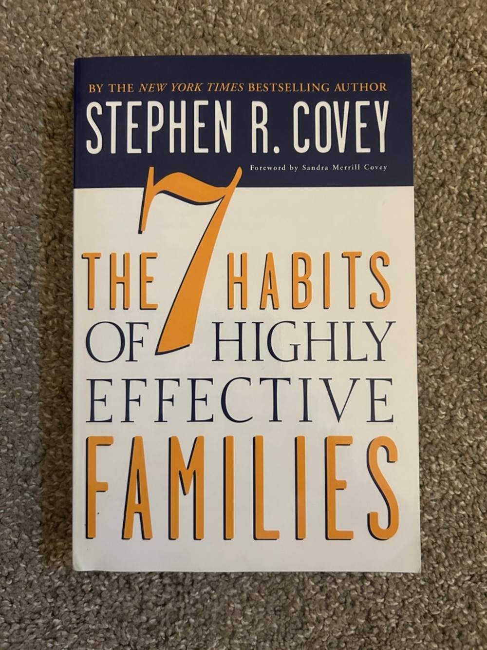 - The 7 Habits of Highly Effective Families (White & Navy)